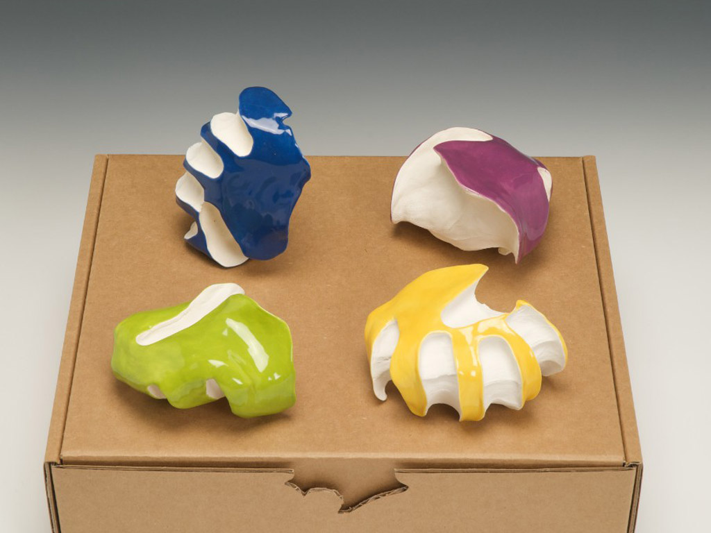 #5 Glazed ceramic & hand made box